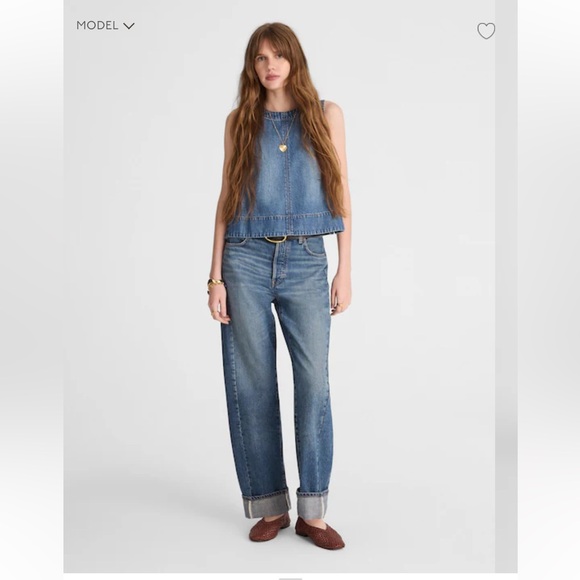 Madewell Denim - Madewell Pieced Barrel Leg Jeans
